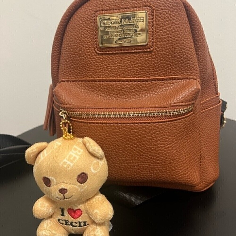 Cecil Mcbee Brown Backpack View 2